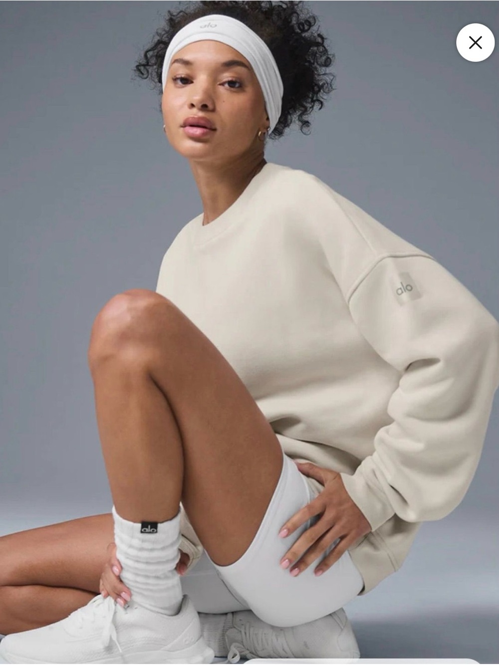 ALO Renown Crewneck sweatshirt *callouts